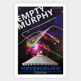 "EMPTY MURPHY" - Disnerland Parody Sticker